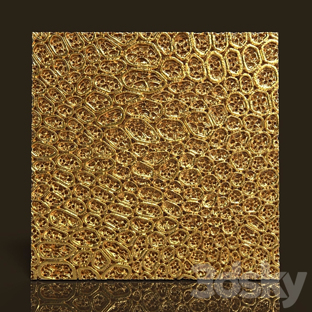 3d panel wall decorative 3DSMax File - thumbnail 1