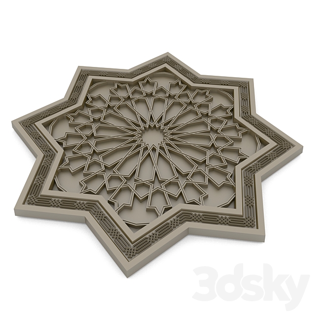 Arab art-21 3ds Max - thumbnail 2