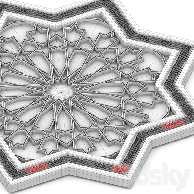 Arab art-21 3ds Max - thumbnail 3