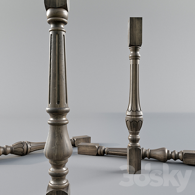 Balusters 3DSMax File - thumbnail 1