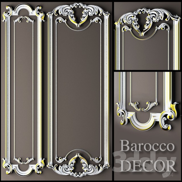 Barocco Decor2 3DS Max - thumbnail 3