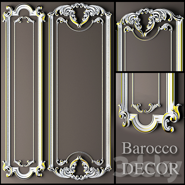 Barocco Decor2 3DSMax File - thumbnail 1