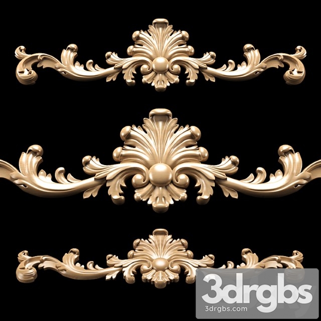 Baroque Carving 3dsmax Download - thumbnail 1