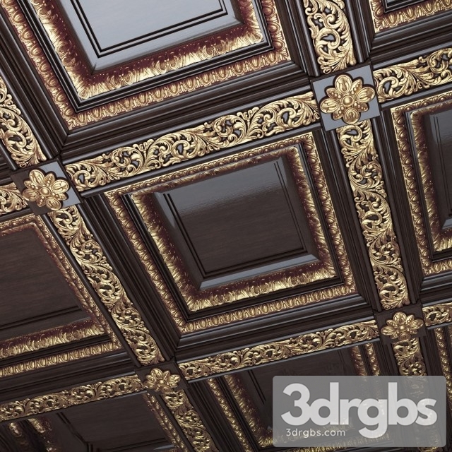 Beamed Ceiling Roden 3dsmax Download - thumbnail 1