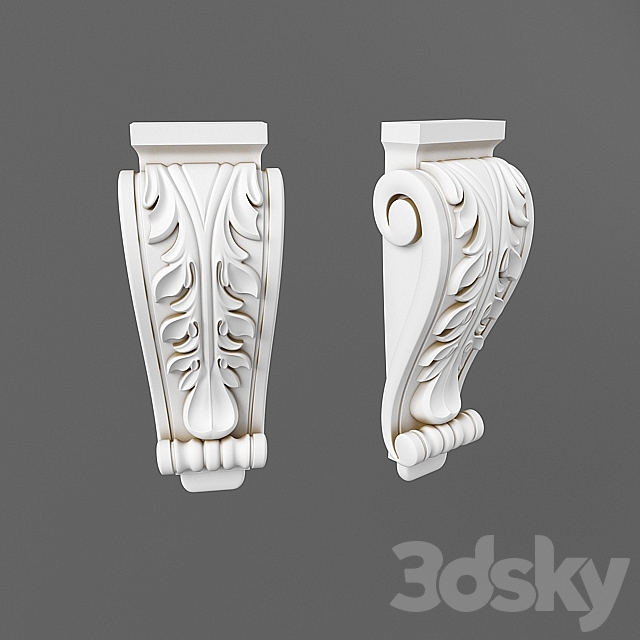 Bracket 3DS Max Model - thumbnail 1