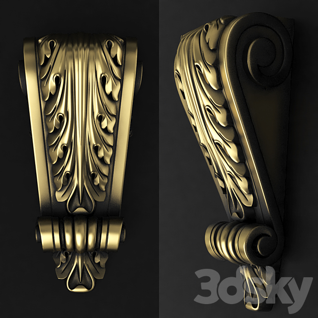 Bracket3 3DSMax File - thumbnail 1