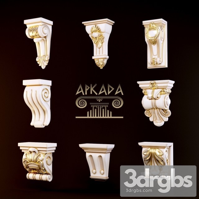 Brackets Arkadaplus 3dsmax Download - thumbnail 1