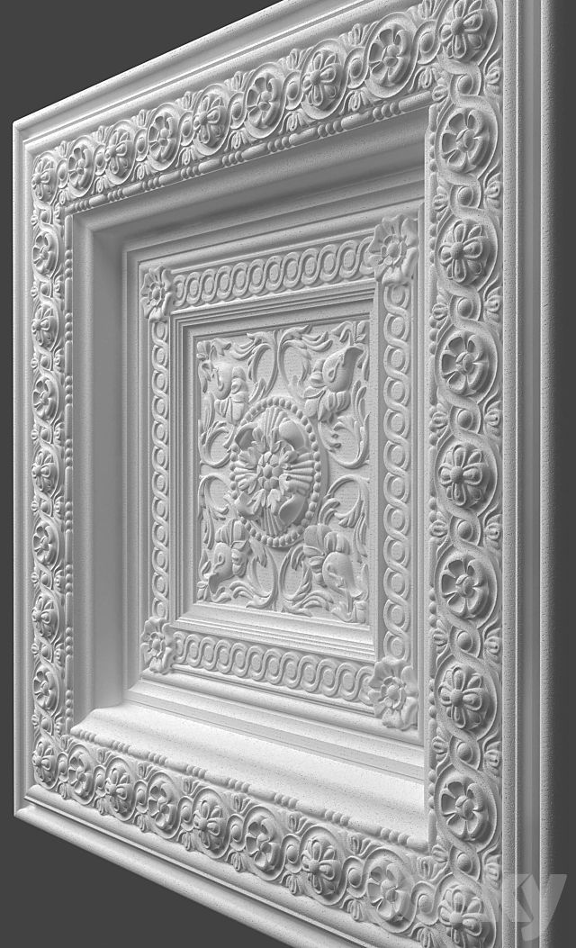 Caisson №1451 (2) 3DS Max Model - thumbnail 2