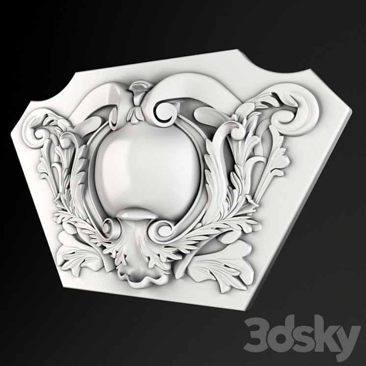 Cartouche 3DS Max - thumbnail 1