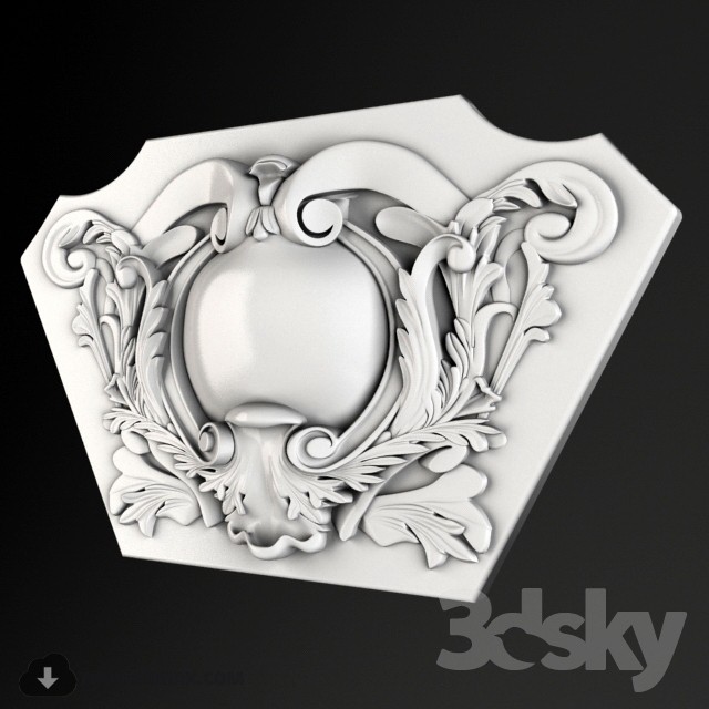 Cartouche 3DS Max - thumbnail 3