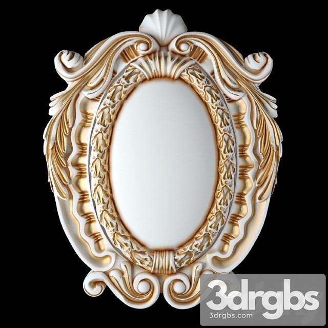 Cartouche Baroque 3dsmax Download - thumbnail 1