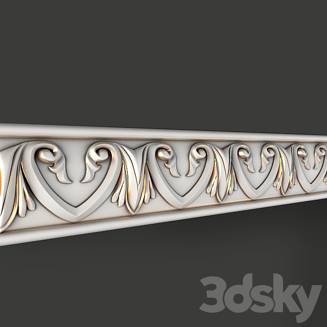 Carved obklad 3DSMax File - thumbnail 3