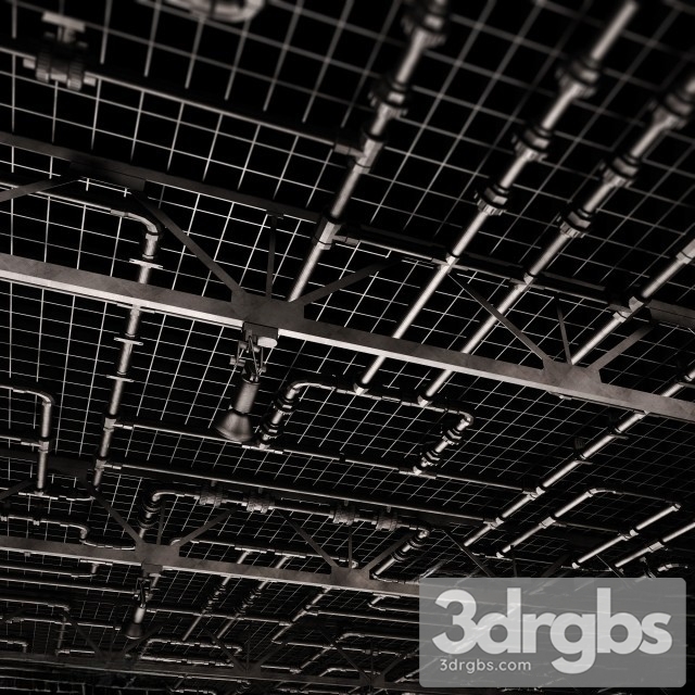 Ceiling Loft 3dsmax Download - thumbnail 1