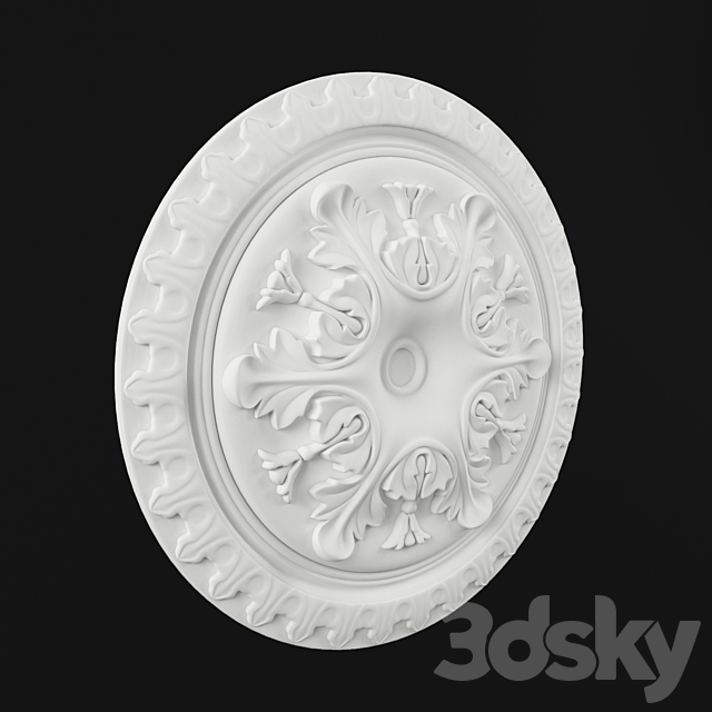 Ceiling outlet 3DSMax File - thumbnail 2