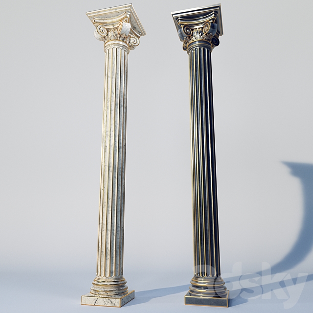 classic column 3DSMax File - thumbnail 3