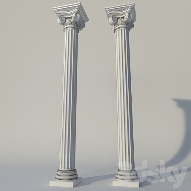 classic column 3DSMax File - thumbnail 4