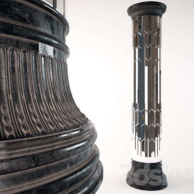 CLASSIC COLUMN 3DSMax File - thumbnail 1