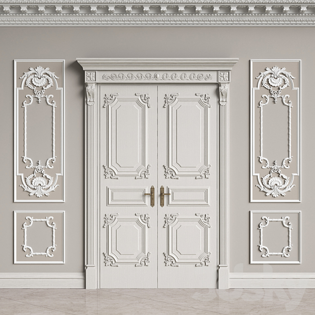 Classic Interior Decor 2 3DSMax File - thumbnail 1