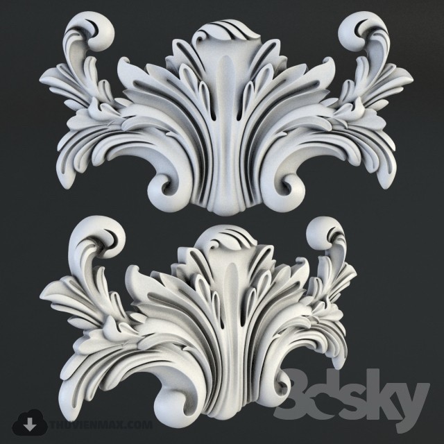 classic stucco 3DS Max - thumbnail 3