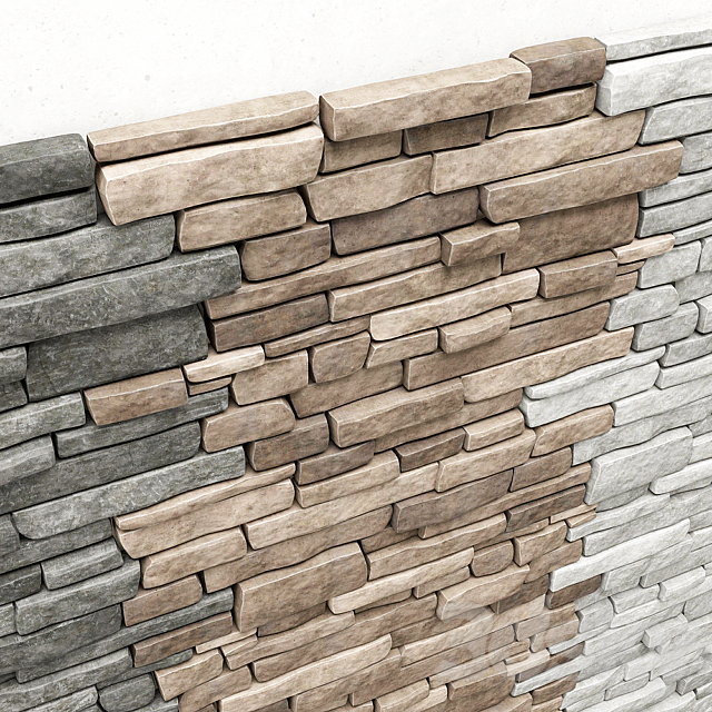 Clinker stone _ Clinker stone 3ds Max - thumbnail 2