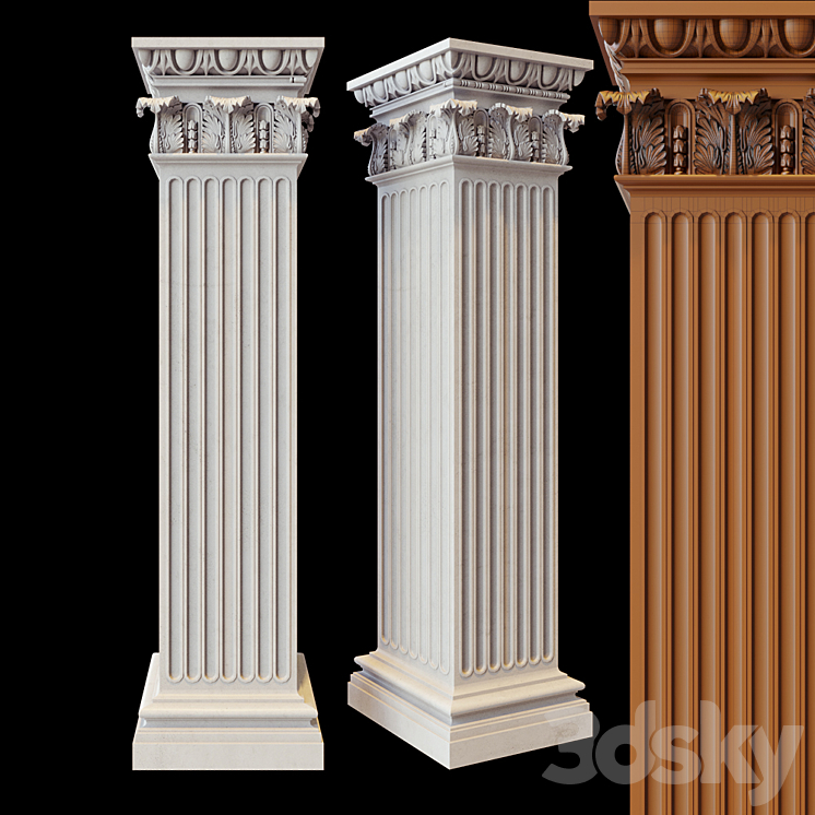 column 3DS Max - thumbnail 1