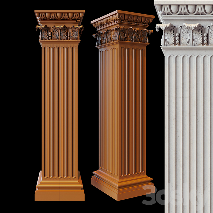 column 3DS Max - thumbnail 2