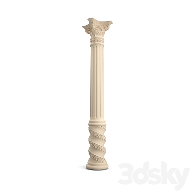 Column 3DSMax File - thumbnail 1