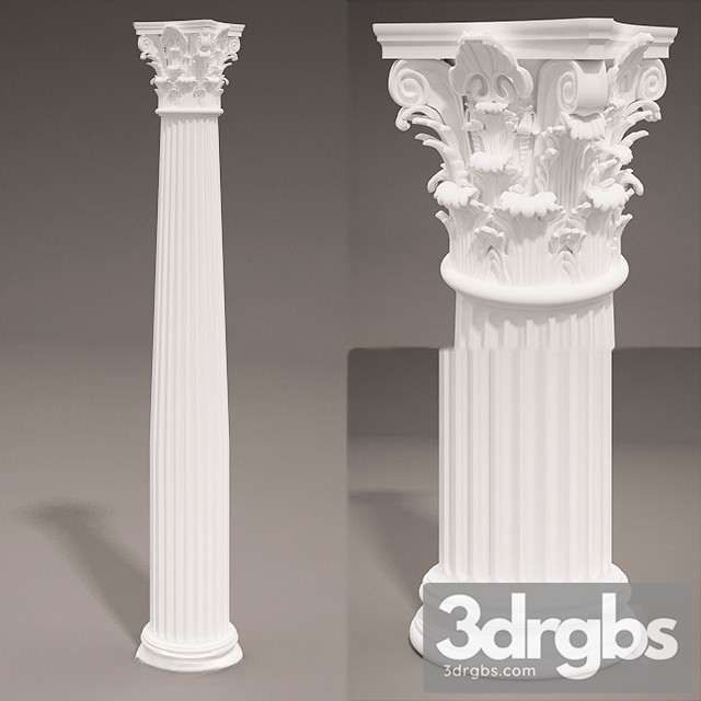 Column Classic 02 3dsmax Download - thumbnail 1