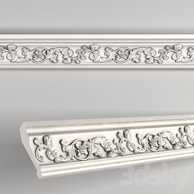 Cornice 3DSMax File - thumbnail 1