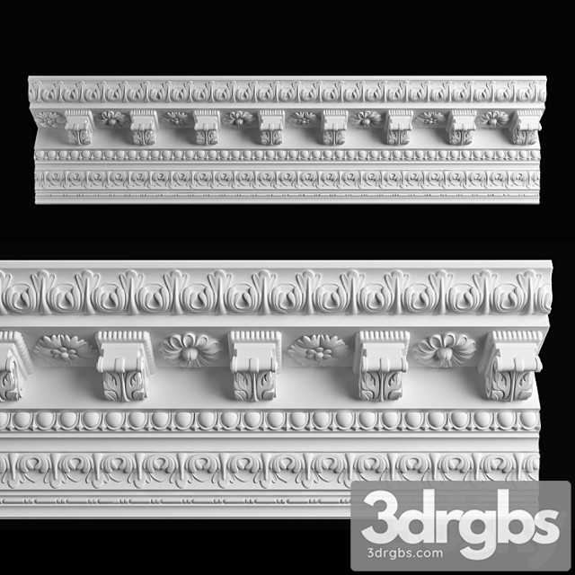 Cornice Arkada K 135 3dsmax Download - thumbnail 1