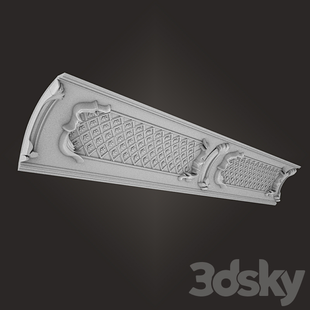 Cornice paduga 3DSMax File - thumbnail 1