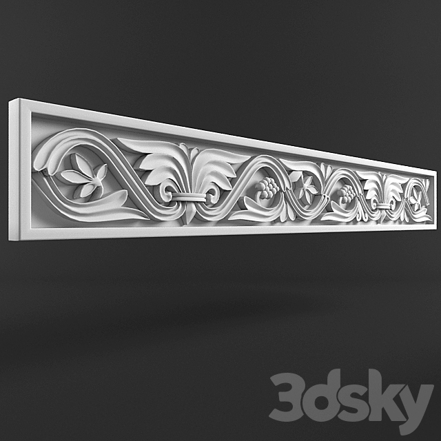 Deco facade 3ds Max - thumbnail 1