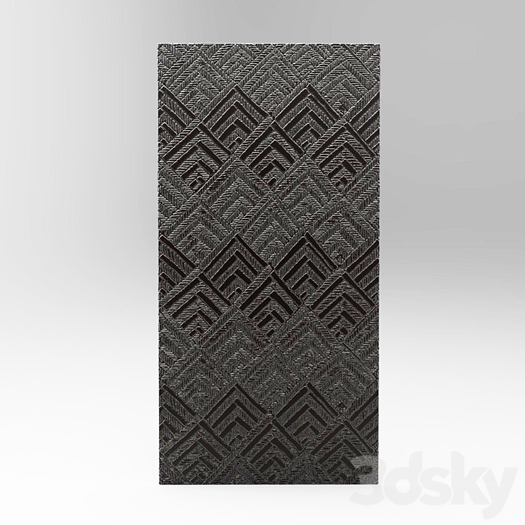 Decor for wall 3d Panel 3DS Max - thumbnail 1