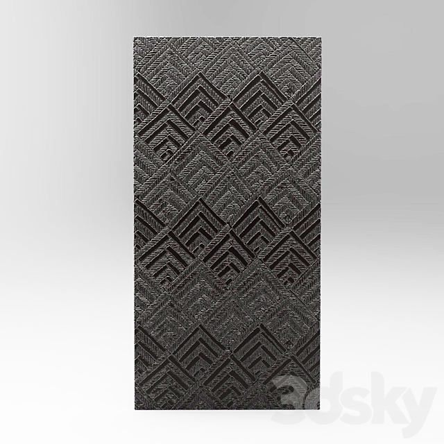 Decor for wall 3d Panel 3DSMax File - thumbnail 1