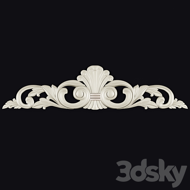 Decor horizontal 0832 3ds Max - thumbnail 1