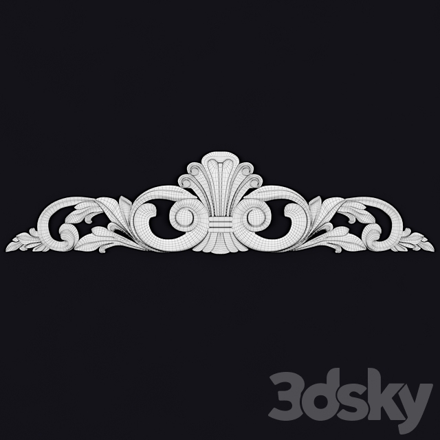 Decor horizontal 0832 3ds Max - thumbnail 2