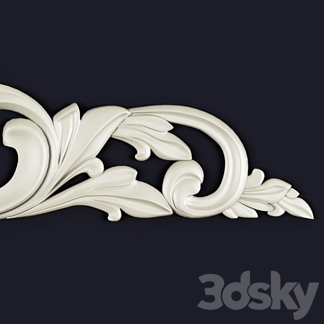 Decor horizontal 0832 3ds Max - thumbnail 3