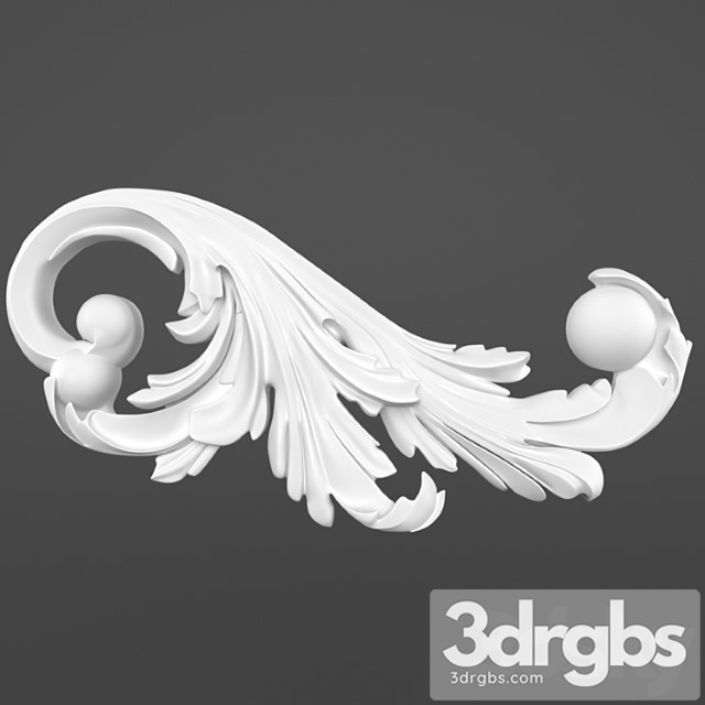 Decorative Element 15 3dsmax Download - thumbnail 1