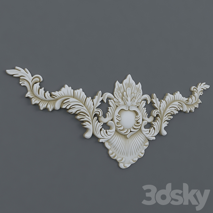 decorative element 3DS Max - thumbnail 1