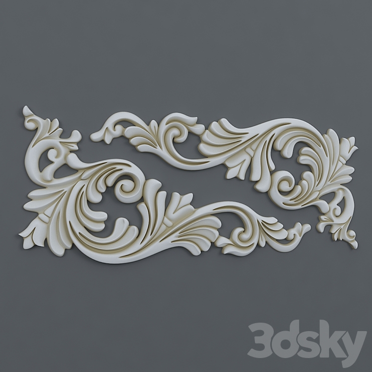 decorative element 3DS Max - thumbnail 1