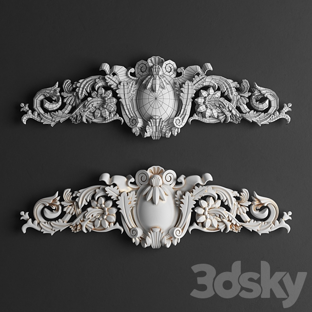 Decorative element 3DSMax File - thumbnail 1