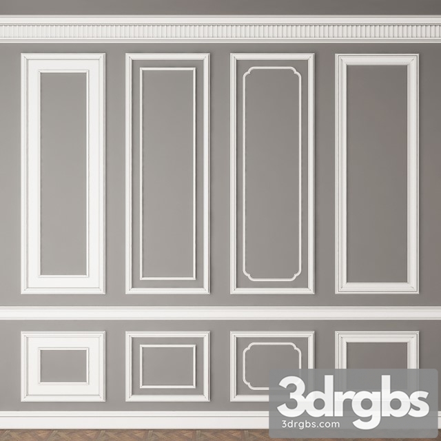 Decorative Molding 1 3dsmax Download - thumbnail 1