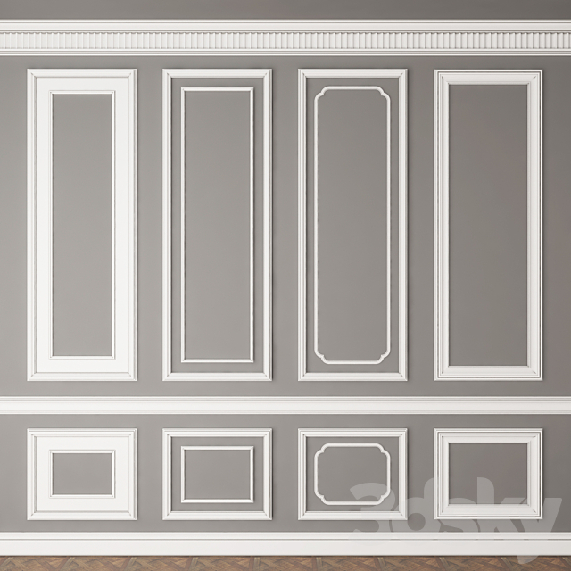 Decorative molding_01 3DSMax File - thumbnail 1