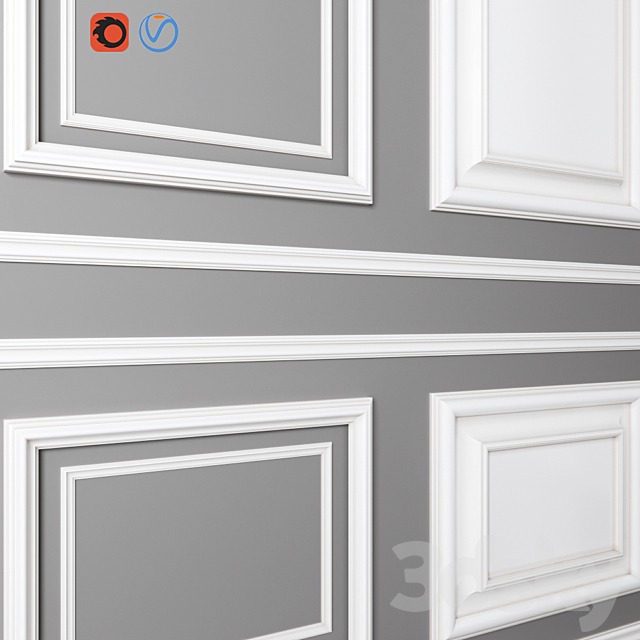 Decorative molding_09 3DSMax File - thumbnail 2