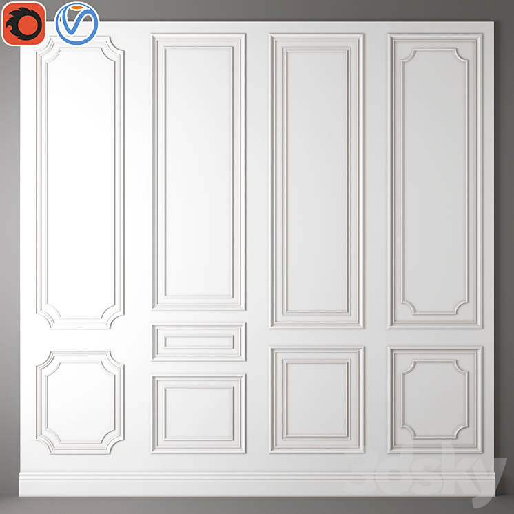 Decorative molding_13 3DS Max - thumbnail 1