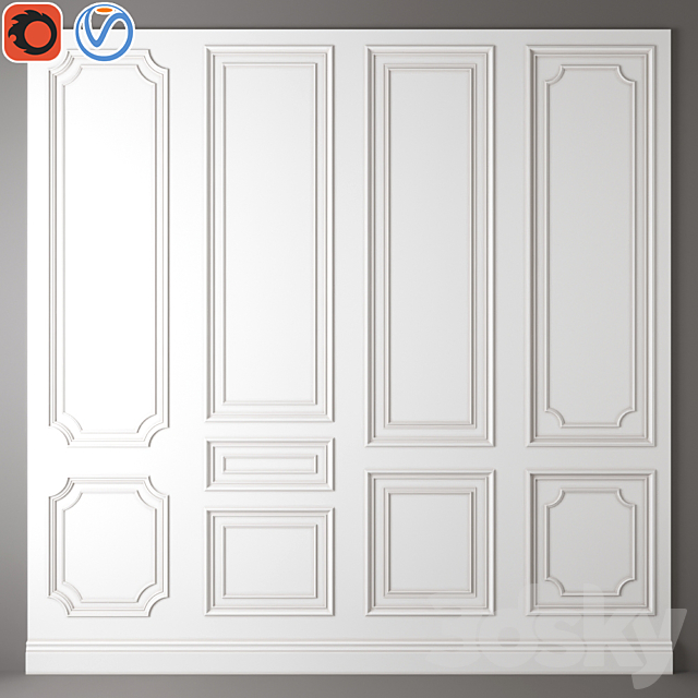 Decorative molding_13 3DSMax File - thumbnail 1