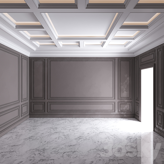 Decorative molding_15 3DS Max Model - thumbnail 2