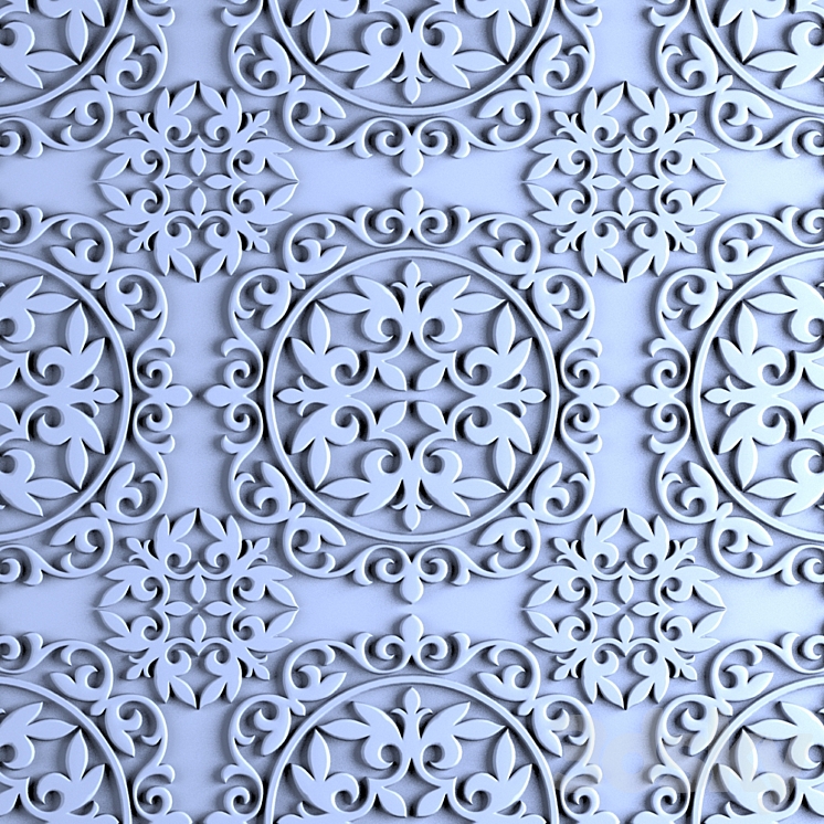 Decorative panel – 06 3DS Max - thumbnail 1