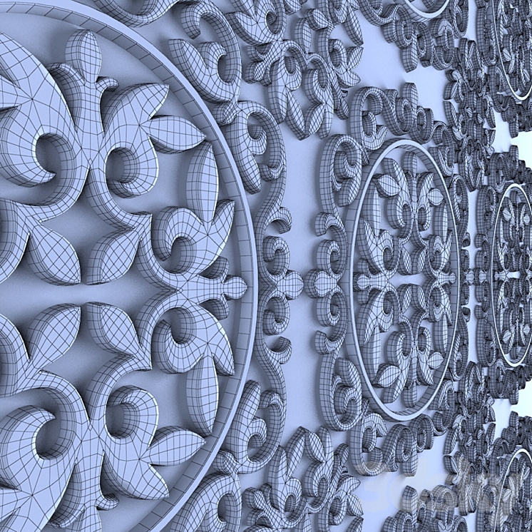 Decorative panel – 06 3DS Max - thumbnail 2