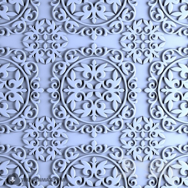 Decorative panel – 06 3DS Max - thumbnail 3